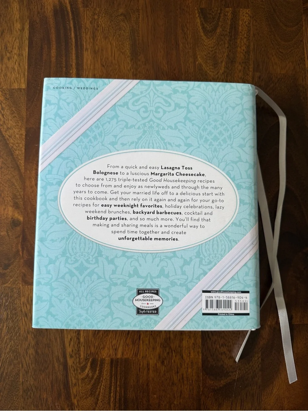 The Good Housekeeping Cookbook - Bridal Edition (Light Blue)